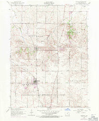 Eldridge Iowa Historical topographic map, 1:24000 scale, 7.5 X 7.5 Minute, Year 1953