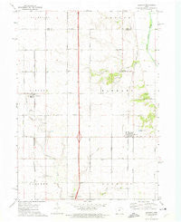 Elkhart Iowa Historical topographic map, 1:24000 scale, 7.5 X 7.5 Minute, Year 1972