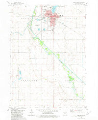 Emmetsburg Iowa Historical topographic map, 1:24000 scale, 7.5 X 7.5 Minute, Year 1980