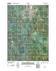 Emmetsburg Iowa Historical topographic map, 1:24000 scale, 7.5 X 7.5 Minute, Year 2010