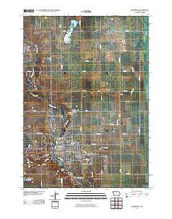 Estherville Iowa Historical topographic map, 1:24000 scale, 7.5 X 7.5 Minute, Year 2010