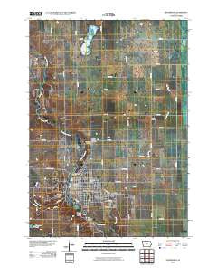 Estherville Iowa Historical topographic map, 1:24000 scale, 7.5 X 7.5 Minute, Year 2010