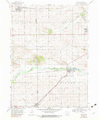 Fairfax Iowa Historical topographic map, 1:24000 scale, 7.5 X 7.5 Minute, Year 1968