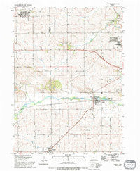 Fairfax Iowa Historical topographic map, 1:24000 scale, 7.5 X 7.5 Minute, Year 1993