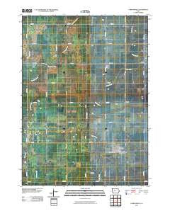 Farnhamville Iowa Historical topographic map, 1:24000 scale, 7.5 X 7.5 Minute, Year 2010