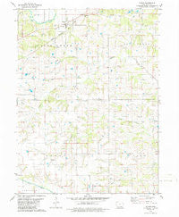 Floris Iowa Historical topographic map, 1:24000 scale, 7.5 X 7.5 Minute, Year 1979