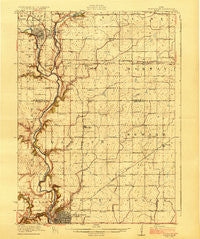 Fort Dodge Iowa Historical topographic map, 1:62500 scale, 15 X 15 Minute, Year 1923