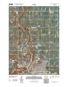 Fort Dodge North Iowa Historical topographic map, 1:24000 scale, 7.5 X 7.5 Minute, Year 2010