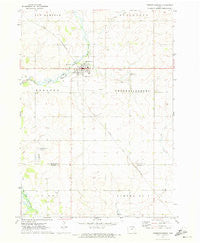 Fredericksburg Iowa Historical topographic map, 1:24000 scale, 7.5 X 7.5 Minute, Year 1971