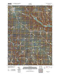 Garnavillo Iowa Historical topographic map, 1:24000 scale, 7.5 X 7.5 Minute, Year 2010