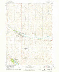 Gladbrook Iowa Historical topographic map, 1:24000 scale, 7.5 X 7.5 Minute, Year 1971