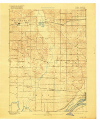 Goose Lake Iowa Historical topographic map, 1:62500 scale, 15 X 15 Minute, Year 1894