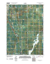 Graettinger East Iowa Historical topographic map, 1:24000 scale, 7.5 X 7.5 Minute, Year 2010