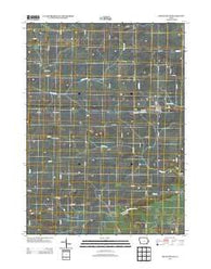 Grand Mound Iowa Historical topographic map, 1:24000 scale, 7.5 X 7.5 Minute, Year 2013