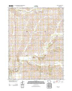 Grant Iowa Historical topographic map, 1:24000 scale, 7.5 X 7.5 Minute, Year 2013