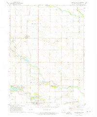 Hampton North Iowa Historical topographic map, 1:24000 scale, 7.5 X 7.5 Minute, Year 1972