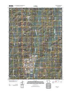 Harlan Iowa Historical topographic map, 1:24000 scale, 7.5 X 7.5 Minute, Year 2013