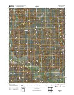 Harper Iowa Historical topographic map, 1:24000 scale, 7.5 X 7.5 Minute, Year 2013