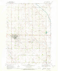 Hartley Iowa Historical topographic map, 1:24000 scale, 7.5 X 7.5 Minute, Year 1970