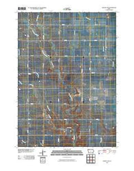 Hartley SW Iowa Historical topographic map, 1:24000 scale, 7.5 X 7.5 Minute, Year 2010