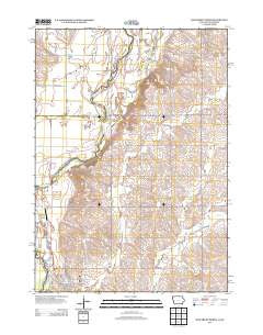 Hawarden North Iowa Historical topographic map, 1:24000 scale, 7.5 X 7.5 Minute, Year 2013