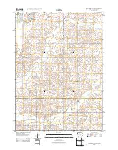 Hawarden South Iowa Historical topographic map, 1:24000 scale, 7.5 X 7.5 Minute, Year 2013