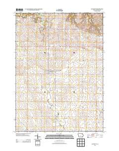 Hawkeye Iowa Historical topographic map, 1:24000 scale, 7.5 X 7.5 Minute, Year 2013
