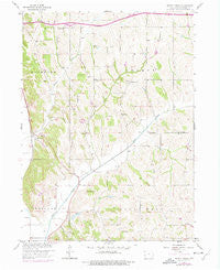 Honey Creek Iowa Historical topographic map, 1:24000 scale, 7.5 X 7.5 Minute, Year 1957