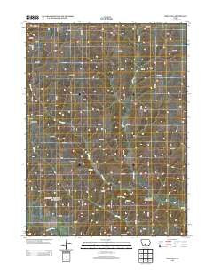 Hopeville Iowa Historical topographic map, 1:24000 scale, 7.5 X 7.5 Minute, Year 2013