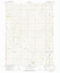 Imogene Iowa Historical topographic map, 1:24000 scale, 7.5 X 7.5 Minute, Year 1978