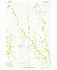 Ionia Iowa Historical topographic map, 1:24000 scale, 7.5 X 7.5 Minute, Year 1972