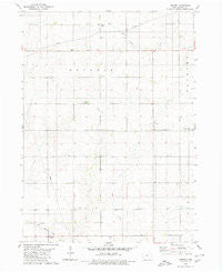 Ivester Iowa Historical topographic map, 1:24000 scale, 7.5 X 7.5 Minute, Year 1980