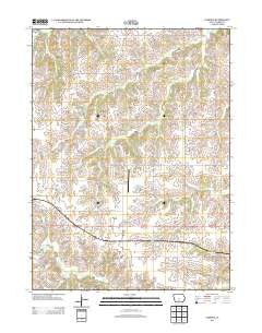 Jamison Iowa Historical topographic map, 1:24000 scale, 7.5 X 7.5 Minute, Year 2013