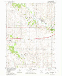 Kellogg Iowa Historical topographic map, 1:24000 scale, 7.5 X 7.5 Minute, Year 1980