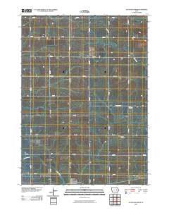 Keystone North Iowa Historical topographic map, 1:24000 scale, 7.5 X 7.5 Minute, Year 2010
