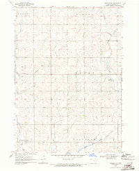 Kingsley NW Iowa Historical topographic map, 1:24000 scale, 7.5 X 7.5 Minute, Year 1969