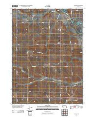 LaMoille Iowa Historical topographic map, 1:24000 scale, 7.5 X 7.5 Minute, Year 2010