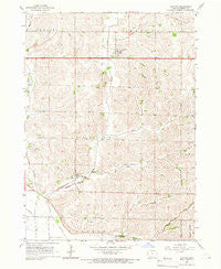 Lawton Iowa Historical topographic map, 1:24000 scale, 7.5 X 7.5 Minute, Year 1964