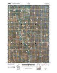 Lester Iowa Historical topographic map, 1:24000 scale, 7.5 X 7.5 Minute, Year 2010