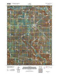 Libertyville Iowa Historical topographic map, 1:24000 scale, 7.5 X 7.5 Minute, Year 2010