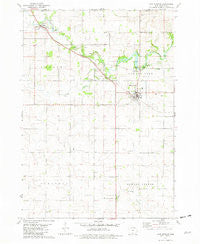 Lime Springs Iowa Historical topographic map, 1:24000 scale, 7.5 X 7.5 Minute, Year 1981