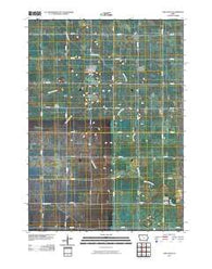 Lone Rock Iowa Historical topographic map, 1:24000 scale, 7.5 X 7.5 Minute, Year 2010