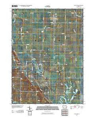 Lone Tree Iowa Historical topographic map, 1:24000 scale, 7.5 X 7.5 Minute, Year 2010