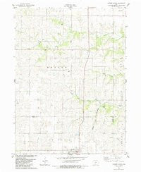 Lorimor North Iowa Historical topographic map, 1:24000 scale, 7.5 X 7.5 Minute, Year 1983