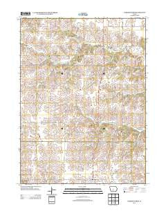 Lorimor North Iowa Historical topographic map, 1:24000 scale, 7.5 X 7.5 Minute, Year 2013