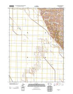 Luton Iowa Historical topographic map, 1:24000 scale, 7.5 X 7.5 Minute, Year 2013