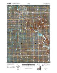 Manchester Iowa Historical topographic map, 1:24000 scale, 7.5 X 7.5 Minute, Year 2010