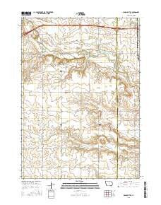 Mason City SE Iowa Current topographic map, 1:24000 scale, 7.5 X 7.5 Minute, Year 2015