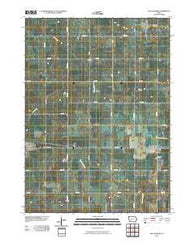 McCallsburg Iowa Historical topographic map, 1:24000 scale, 7.5 X 7.5 Minute, Year 2010