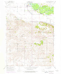 Mc Causland Iowa Historical topographic map, 1:24000 scale, 7.5 X 7.5 Minute, Year 1953